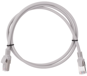 Patch cord  2E Cat 5e,FTP,RJ45, 26AWG ,7/0.16 Cu, 0.50 m, LSZH,Grey