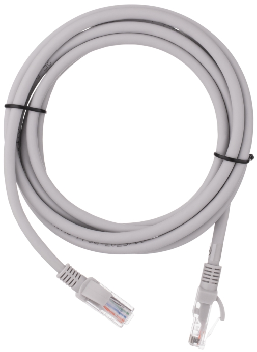 Патч-корд 2E САТ 6, UTP, 2м, 26AWG, RJ45, 7/0.16, Cu, LSZH, сірий