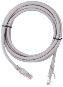Патч-корд 2E САТ 6, UTP, 3м, 26AWG, RJ45, 7/0.16, Cu, LSZH, серый