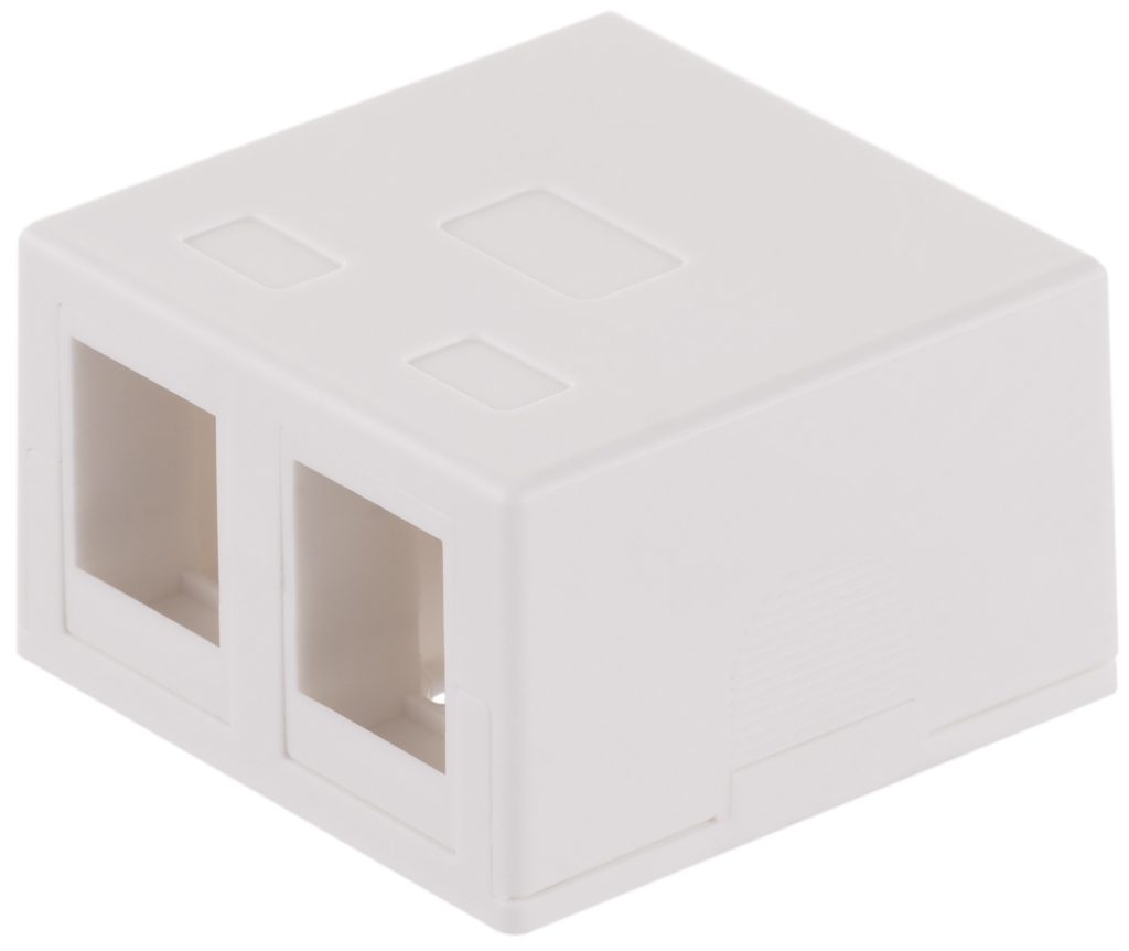 Consolidation-Point Box for 2x Keystone Jacks