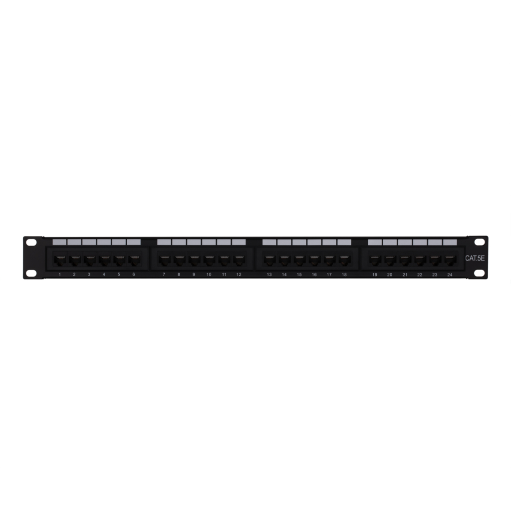 patch panel 2Е  UTP cat 5e 24port