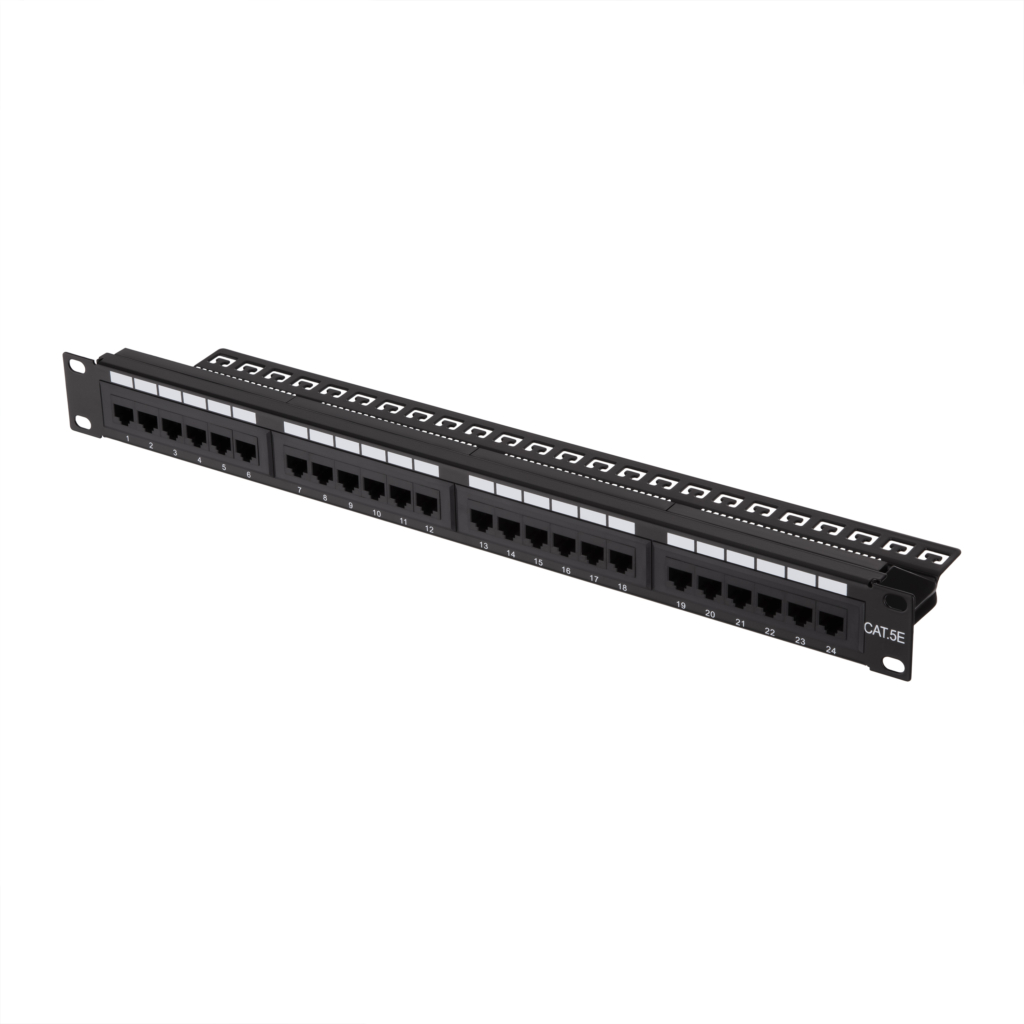 patch panel 2Е  UTP cat 5e 24port