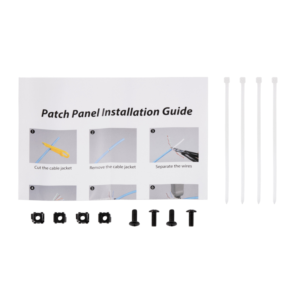 patch panel 2Е  UTP cat 5e 24port