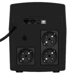 ИБП 2E DD1500, 1500VA/900W, LCD,USB, 3xSchuko
