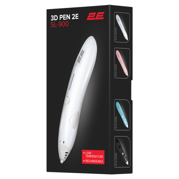 3D Pen 2E SL_900, PCL, Bat 500mAh, pink