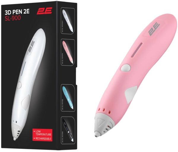 3D Pen 2E SL_900, PCL, Bat 500mAh, pink