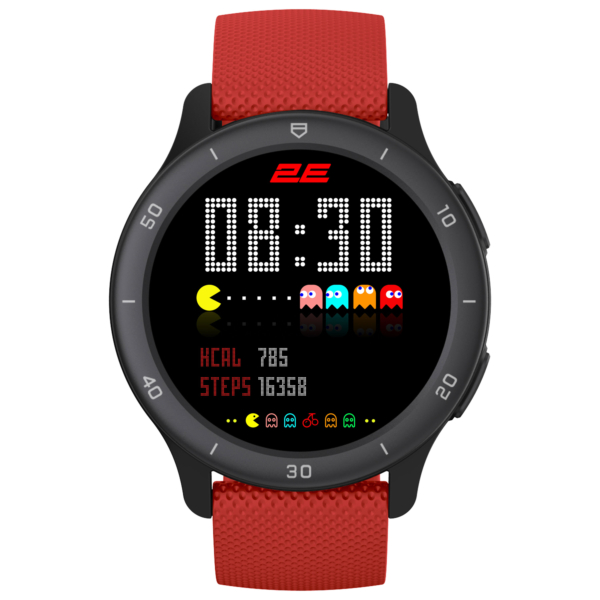Смарт-часы 2E Motion GT2 47mm Black-Red