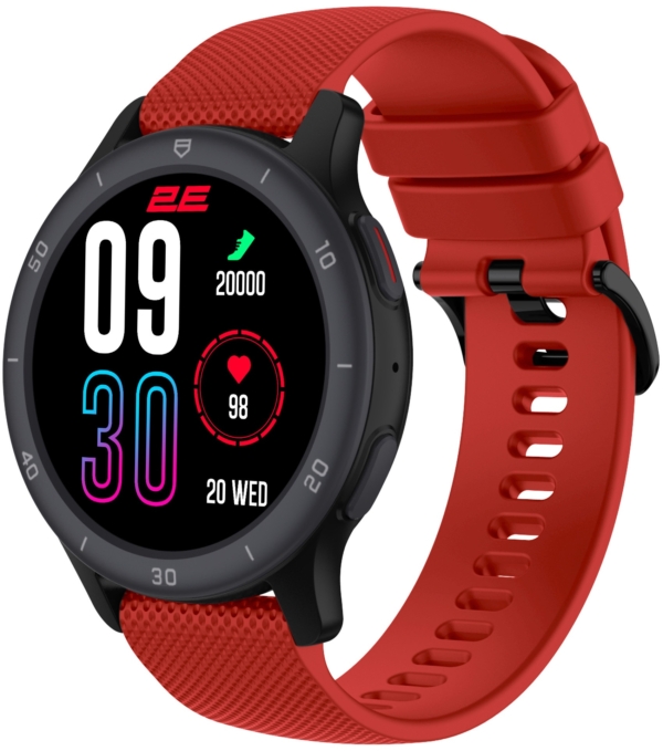 Смарт-часы 2E Motion GT2 47mm Black-Red