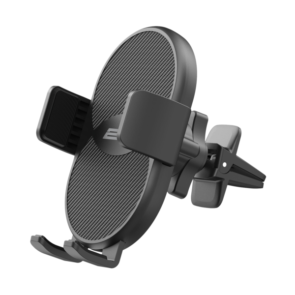Автомобільний тримач смартфона 2Е Airvent 3.5-6.7″, чорний
