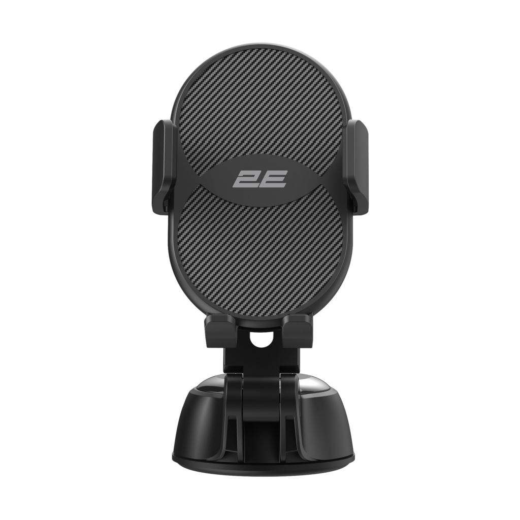 Автомобільний тримач смартфона 2Е Smart 3.5-6.7″, чорний