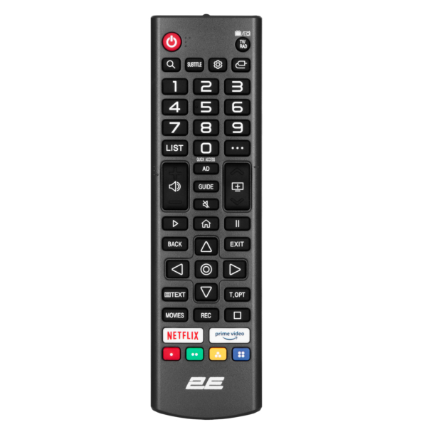 Телевізор 32″ 2E LED FHD 60Hz Smart WebOS Black