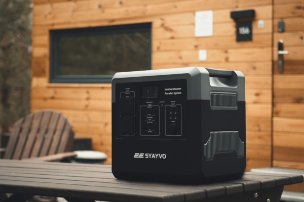 Power Station 2E Syayvo 2400W/2560Wh, WiFi/BT, Parallel System, Fast Charging