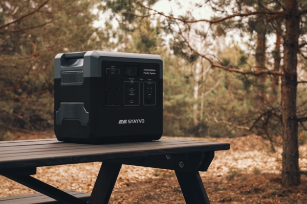 Power Station 2E Syayvo 2400W/2560Wh, WiFi/BT, Parallel System, Fast Charging