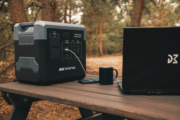 Power Station 2E Syayvo 2400W/2560Wh, WiFi/BT, Parallel System, Fast Charging