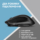 Mouse 2E MF280 Silent, WL/BT, black