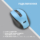 Mouse 2E MF250 Silent, WL, blue