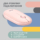 Mouse 2E MF300 Silent, WL/BT, pink