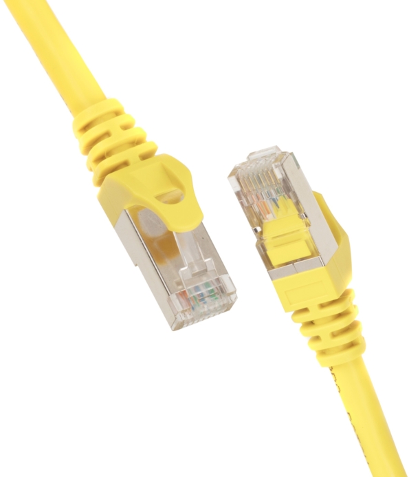 Патч-корд 2E САТ 5e, UTP, 1.20м, 26AWG, RJ45, 7/0.16, Cu, PVC, жовтий