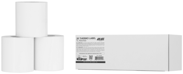 2E Thermo label TL-100×100 (3 roll)