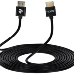 2E Кабель HDMI (M/M), 2м, 2.0, Slim High Speed Aluminum, чорний