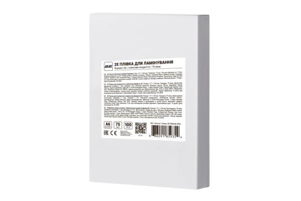 Laminating film A6 2E, glossy, 75mkm