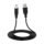 Кабель 2E USB-A (AM/BM) DSTP, 1.8m, black