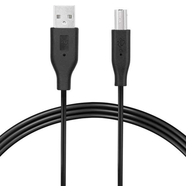 2E Кабель USB-A > USB-B синхронізації 3м, чорний