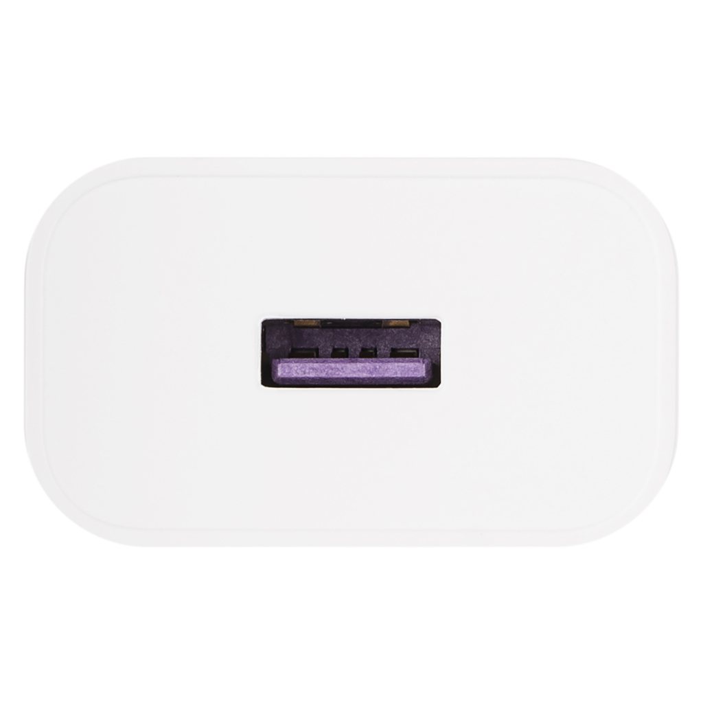 Зарядное устройство сетевое 2E 18Вт USB-A QC, белый