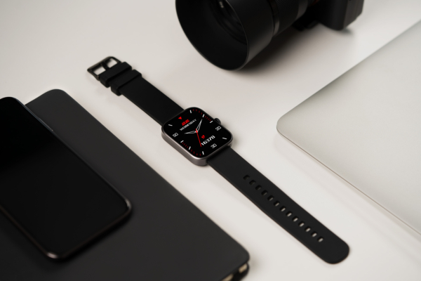 Смарт-годинник 2E Alpha SQ Music Edition 46мм, 1.78″, 368×448, AMOLED, BT 5.2, Чорний