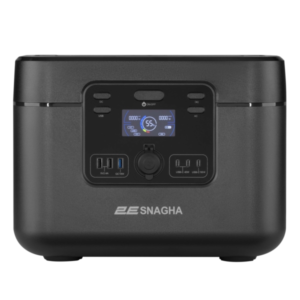 Portable Power Station 2Е Snagha 2, 1200 W, 1050 Wh, Fast Charging