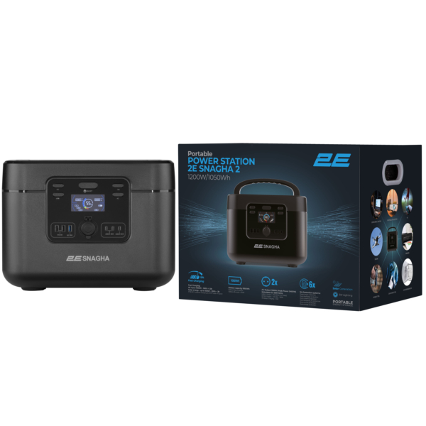 Portable Power Station 2Е Snagha 2, 1200 W, 1050 Wh, Fast Charging