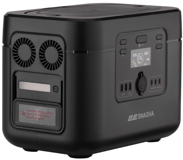 Portable Power Station 2Е Snagha 2, 1200 W, 1050 Wh, Fast Charging