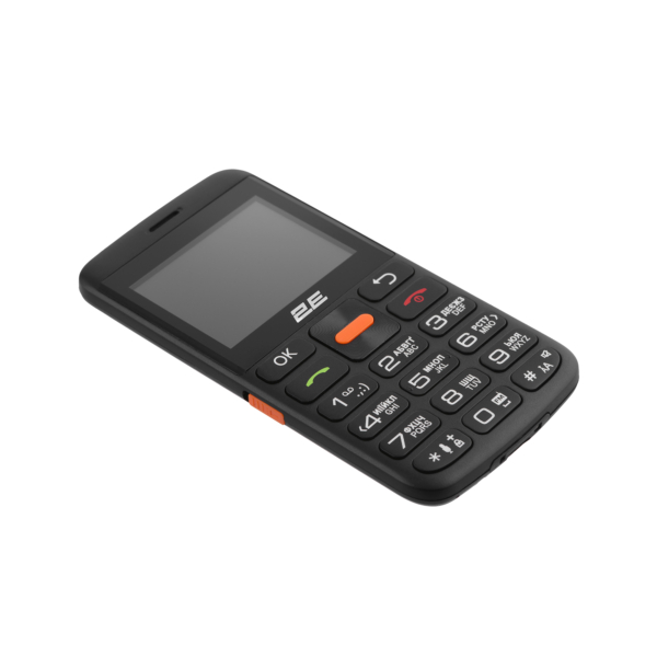 Мобильный телефон 2E T180 MAX 2.3″ 2SIM, 1000мА•ч, черный