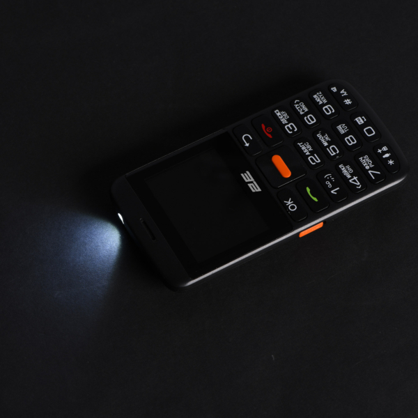 Мобильный телефон 2E T180 MAX 2.3″ 2SIM, 1000мА•ч, черный