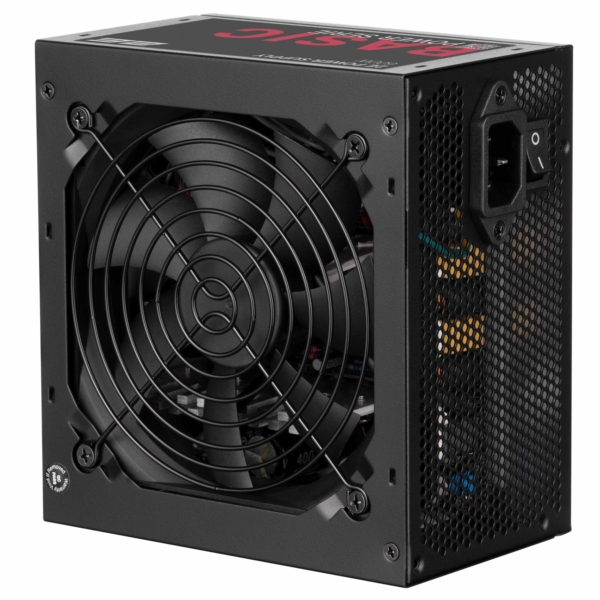 Блок живлення 2E Basic Power  (600W), 80%, 120мм, 1xMB 24pin(20+4), 1xCPU 8pin(4+4), 3xMolex, 4xSATA, 2xPCIe 8pin(6+2)