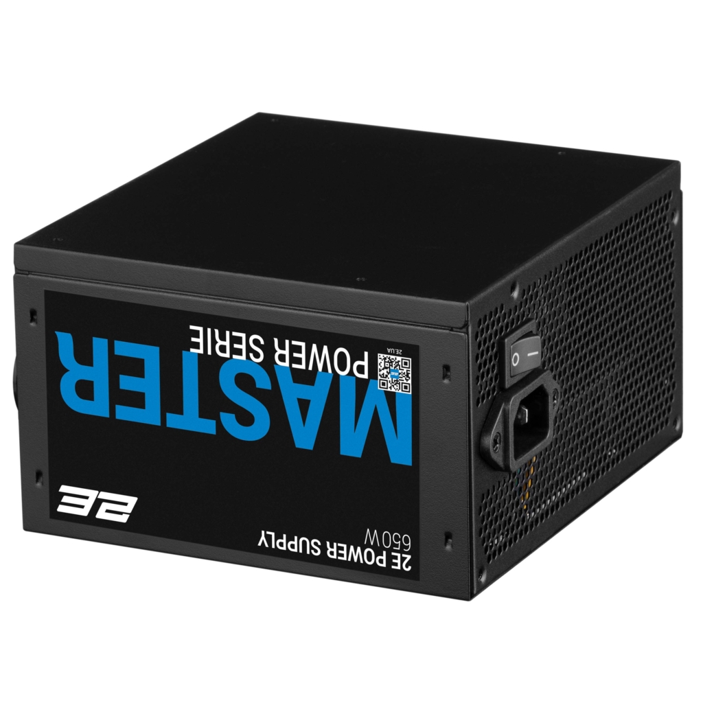 2E PSU Master Power  (650W), >80%, 80+ White, 120mm, 1xMB 24pin(20+4), 1xCPU 8pin(4+4), 3xMolex, 5xSATA, 2xPCIe 8pin(6+2)