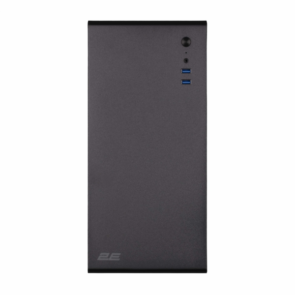 Корпус 2E Credo V200B-400 с БП 2E ATX400, 2xUSB3.0, 1×80мм, VGA 250мм, mATX, чёрный