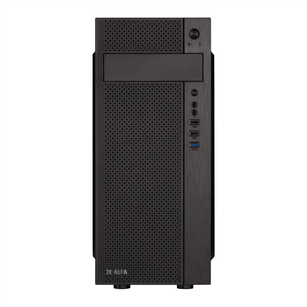 Корпус 2E Alfa E185-400 с БП 2E ATX400W 1xUSB3.0, 2xUSB2.0 VGA 310мм ATX чёрный