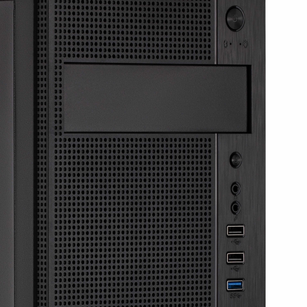 Корпус 2E Alfa E185-400 с БП 2E ATX400W 1xUSB3.0, 2xUSB2.0 VGA 310мм ATX чёрный