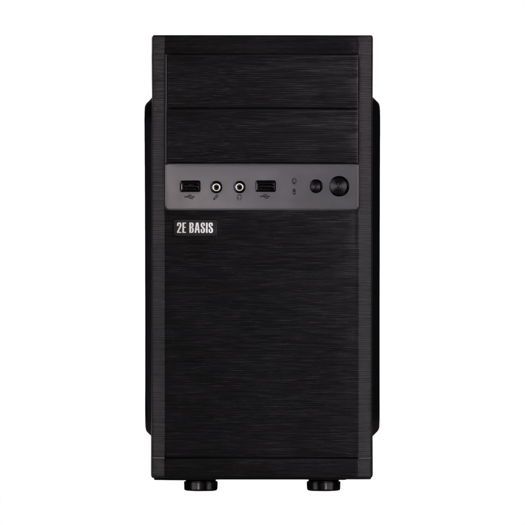 Корпус 2E Basis RD863-400 с БП 2E ATX400 2xUSB2.0 VGA 320мм mATX чёрный