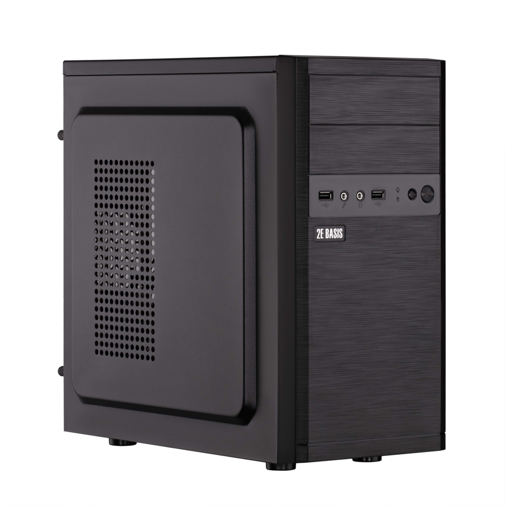 Корпус 2E Basis RD863-400 с БП 2E ATX400 2xUSB2.0 VGA 320мм mATX чёрный