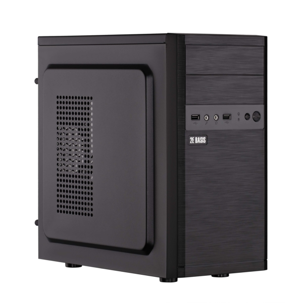 Корпус 2E Basis RD863-400 с БП 2E ATX400 2xUSB2.0 VGA 320мм mATX чёрный