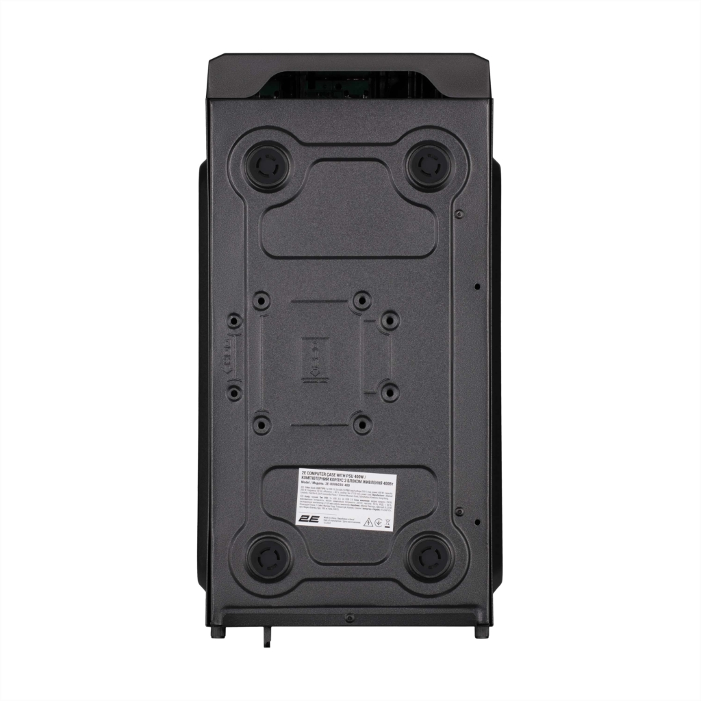 2E PC case Basis RD8603U-400 with PSU 2E ATX400W, 1xUSB3.0, 2xUSB2.0, VGA 320mm, mATX, black