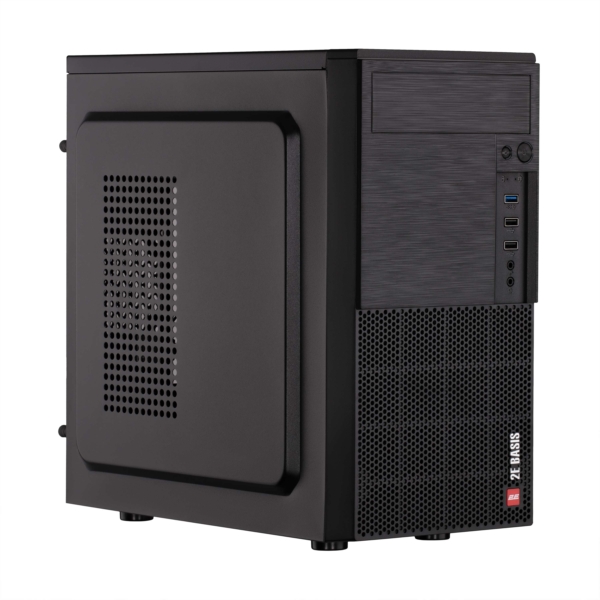 Корпус 2E Basis RD8603U-400 с БП 2E ATX400 1xUSB3.0, 2xUSB2.0 VGA 320мм mATX чёрный