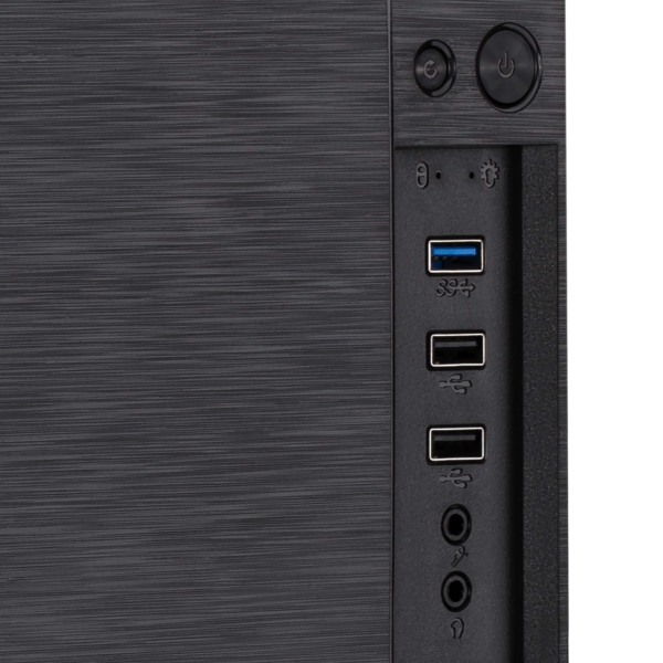 Корпус 2E Basis RD8603U-400 с БП 2E ATX400 1xUSB3.0, 2xUSB2.0 VGA 320мм mATX чёрный