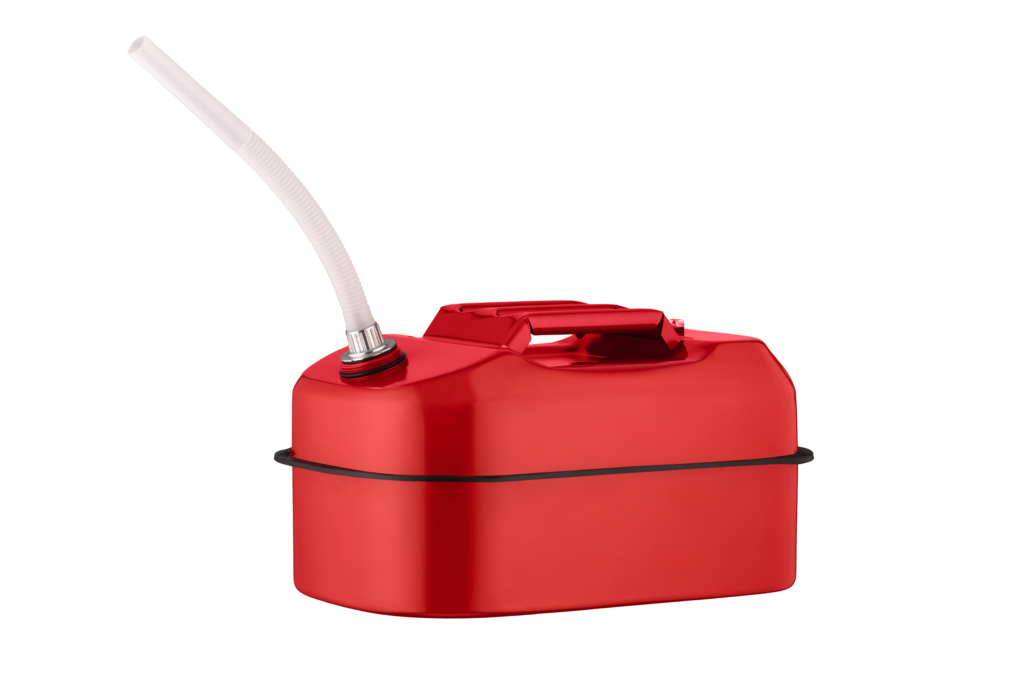 2E Jerry cans horizontal 20L, metal 0.8mm, 3.1kg, red