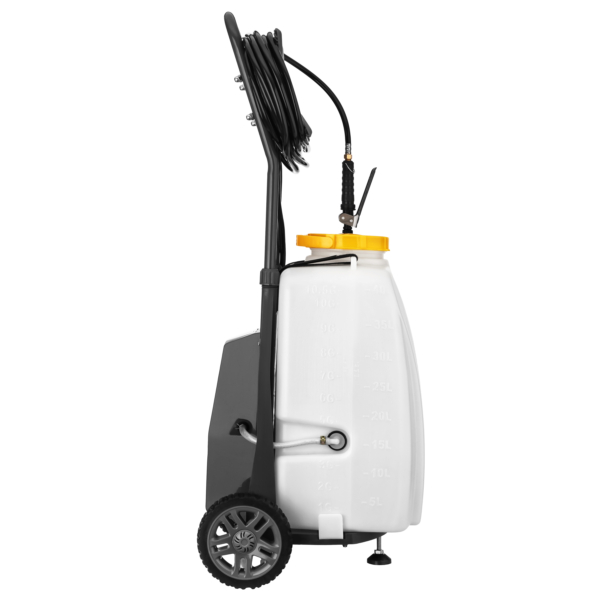 Обприскувач акумуляторний 2E AquaSpray 40LR 40л 12В 1х12А·год 7бар 6л·хв вольтметр колеса шланг 15м 14.5кг