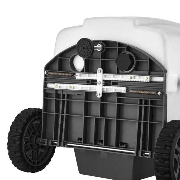 Обприскувач акумуляторний 2E AquaSpray 40LR 40л 12В 1х12А·год 7бар 6л·хв вольтметр колеса шланг 15м 14.5кг