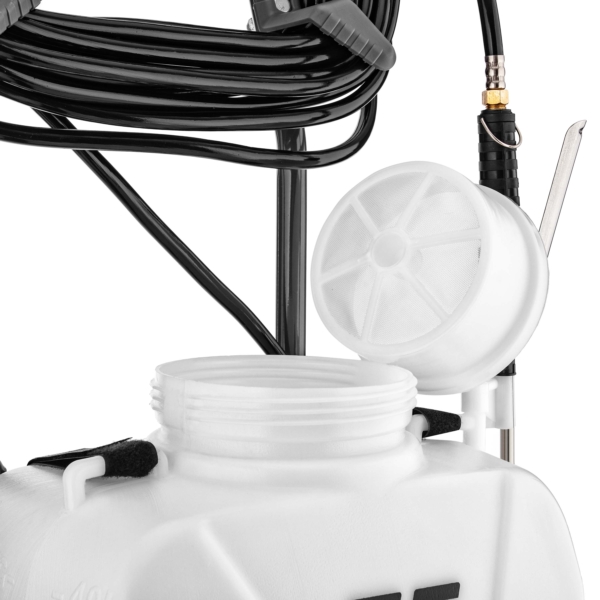 Обприскувач акумуляторний 2E AquaSpray 40LR 40л 12В 1х12А·год 7бар 6л·хв вольтметр колеса шланг 15м 14.5кг