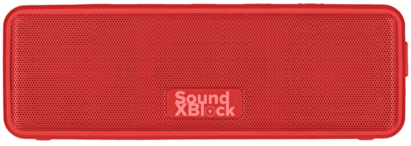 Акустическая система 2E SoundXBlock TWS, MP3, Wireless, Waterproof Red